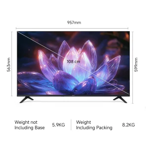 Samsung 108 cm (43 inches) Crystal 4K Vista Ultra HD Smart LED TV UA43UE81AFULXL